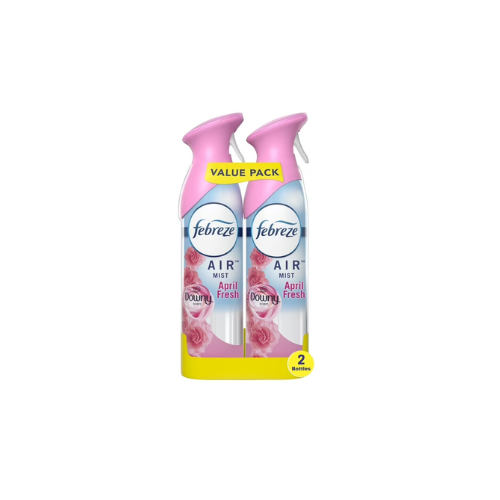 Febreze Odor-Fighting Air Freshener Downy April Fresh 8.8oz 2ct Case 3