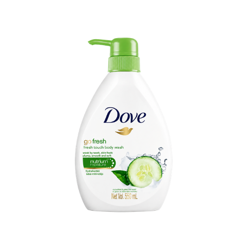 DOVE BODYWASH 550ML GO FRESH CUCUMBER CASE PACK 12