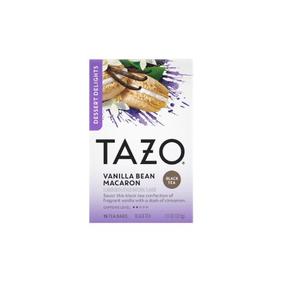 TAZO TB Vanilla Bean Macaron 6 15ct