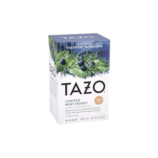 TAZO HERBAL JUNIPER MINT HONEY 6 16 COUNT