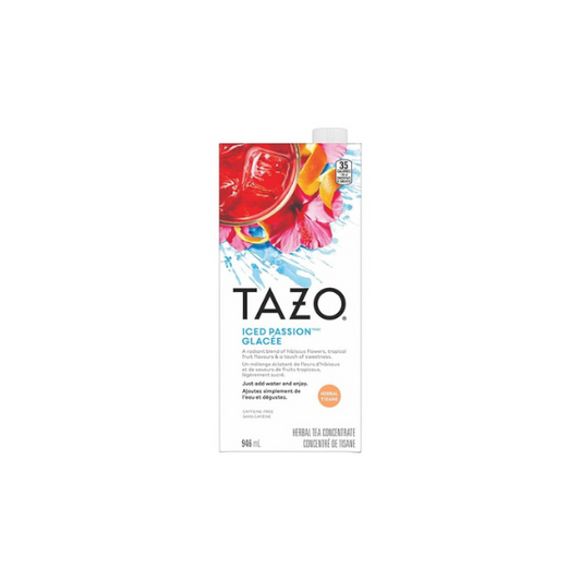 TAZO Unsweetened Iced Zen Tea Concentrate 6 Pack