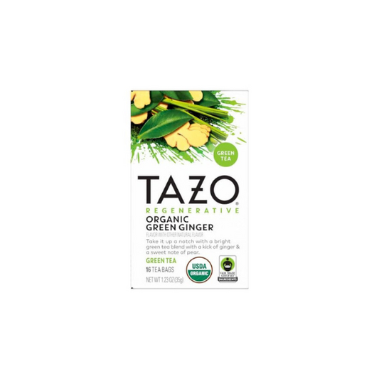 TAZO TB ORG FT Green Ginger 6 16ct