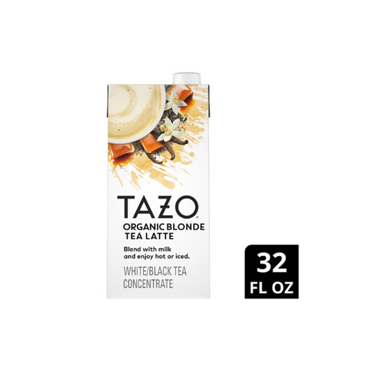 TAZO Organic Blonde Chai Tea Latte Concentrate 6 Pack