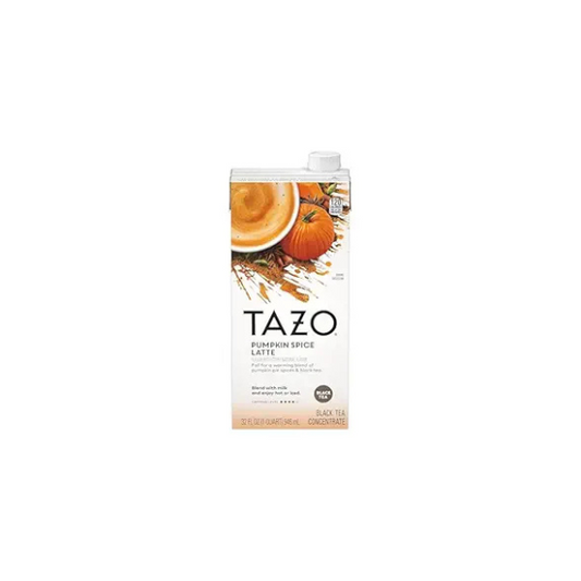 TAZO Pumpkin Spice Tea Concentrate 6 Pack (32 oz Each)