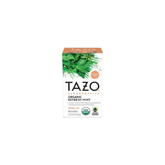 TAZO TB ORG FT Refresh Mint 6 16ct