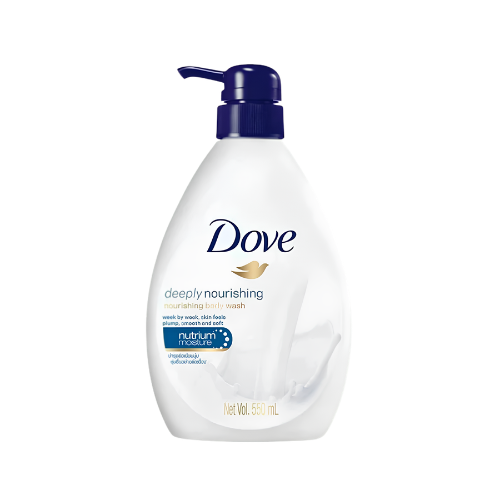 DOVE BODYWASH 550ML DEEP NOURSHING CASE PACK 12