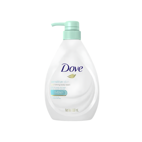 DOVE BODYWASH 550ML SENSITIVE  CASE PACK 12