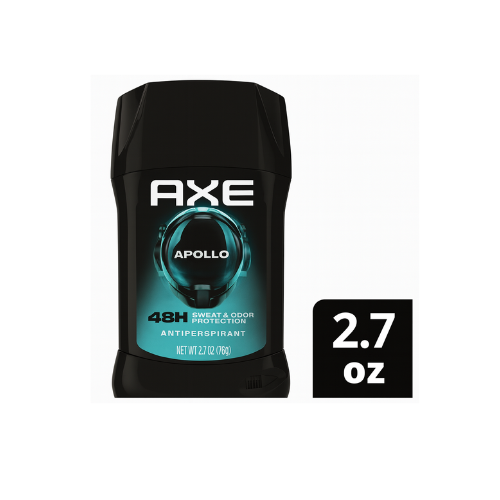 AXE Invisible Solid Deodorant Apollo for Men, 2.7oz (Pack of 12)