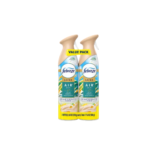 Febreze Air Mist Luxe Warm Ocean Breeze 8.1oz 2ct Case 3
