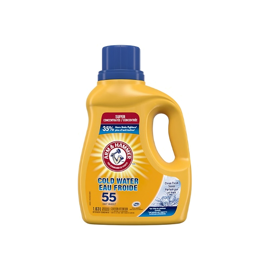 Arm & Hammer Cold Water Clean Fresh Scent, 55.1oz/1.63L (Pack of 6)