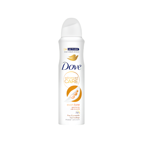 DOVE DEO SPRAY EVEN SENSITIVE 150 ML CASE PK 6