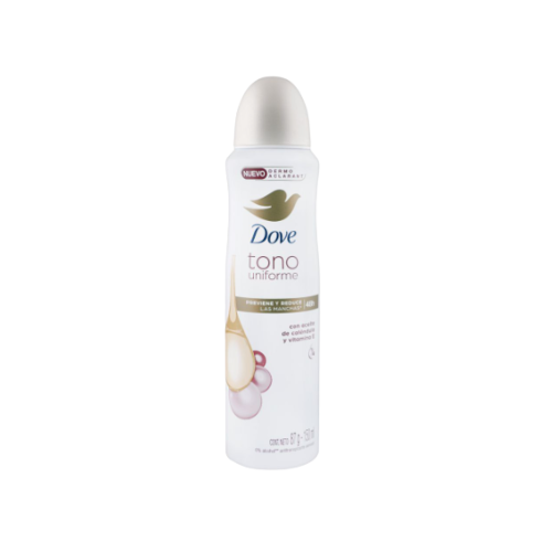 DOVE SPRAY CALENDULA & VITAMIN E 150 ML CASE PK 12